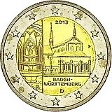 2 евро 2013, F, Баден-Вюртемберг [Германия]