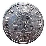 5 эскудо 1939 [Сан-Томе и Принсипи]