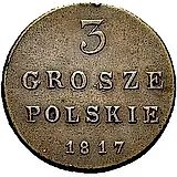 3 гроша 1817, IB
