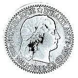 10 сантимов 1882 [Гаити]