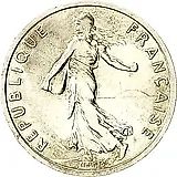 1/2 франка 1977 [Франция]