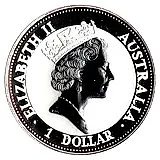 1 доллар 1993, кукабура [Австралия]