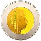 5 евро 2010, Арника Люксембург [Люксембург] Proof