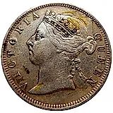 20 центов 1893 [Гонконг]