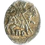 копейка Василия Ивановича Шуйского 1606-1610, ПС [Псков]