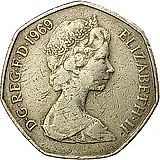 50 новых пенсов 1969 [Великобритания]