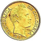 5 песо 1922 [Колумбия]