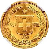20 франков 1883 [Швейцария]