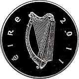 15 евро 2011, лосось [Ирландия] Proof