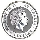 1 доллар 2017, кукабура [Австралия]