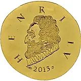 50 евро 2013, Генрих IV [Франция] Proof