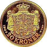 20 крон 1909 [Дания]