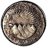 2 реала 1831, Гондурас [Соединённые Провинции Центральной Америки]