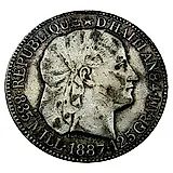 50 сантимов 1887 [Гаити]