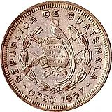10 сентаво 1957 [Гватемала]