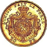 20 франков 1877 [Бельгия]