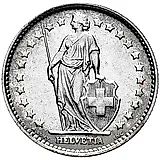 1 франк 1967 [Швейцария]