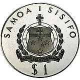 1 тала 1977, Елизавета [Самоа] Proof