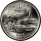 25 центов 2006, D, Небраска [США]