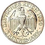 3 рейхсмарки 1930, A, Цеппелин [Германия]