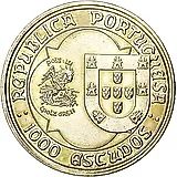 1000 эскудо 1995, 500 лет со дня смерти Жоао II [Португалия]