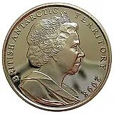 2 Pounds 2008, 100 Years of Granting Letters Patent [British Antarctic Territory] Proof