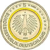 5 евро 2018, A, Субтропическая зона [Германия]