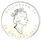 50 долларов 1990-2003, Кленовый лист [Канада]