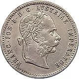 ¼ Florin 1872-1875 [Austria]