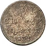 3 гроша 1832, FH