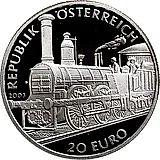 20 евро 2003, бидермейер [Австрия] Proof