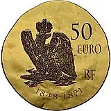 50 евро 2014, Наполеон III [Франция] Proof