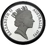5 долларов 1995, Кобб и компания 1853 [Австралия] Proof