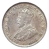 2 шиллинга 1913, без обозначения монетного двора [Британская Западная Африка]