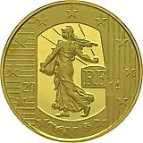 5 евро 2014, денье [Франция] Proof