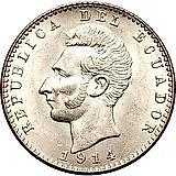 2 десимо 1884-1916 [Эквадор]