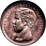 ½ реала 1867-1869 [Гватемала]