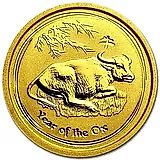 5 долларов 2009, P, год быка [Австралия]