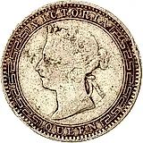 25 центов 1895 [Шри-Ланка]