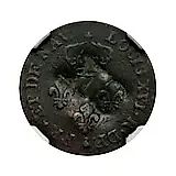 2 1/4 Pence 1801 [St. Kitts and Nevis / St. Kitts]