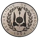 100 франков 1994, Олимпийские игры [Джибути] Proof
