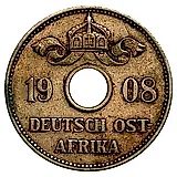 10 геллеров 1908 [Германская Восточная Африка]