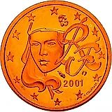 2 евроцента 1999-2019 [Франция]