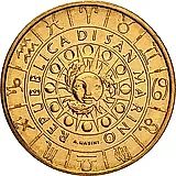 5 евро 2018, Телец [Сан-Марино]