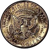 50 центов 1981, D, знак монетного двора "D" - Денвер [США]