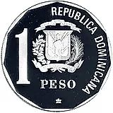 1 песо 1990, 500 лет открытию и евангелизации Америки [Доминикана / Доминика]