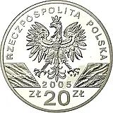 20 Zlotych 2005, Eagle Owl [Poland]