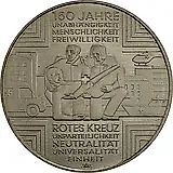 10 евро 2013, А, красный крест [Германия]