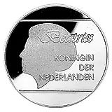 25 флоринов 1995, черепахи [Аруба] Proof