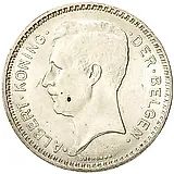 20 франков 1933, Надпись на голландском - 'ALBERT KONING DER BELGEN' [Бельгия]